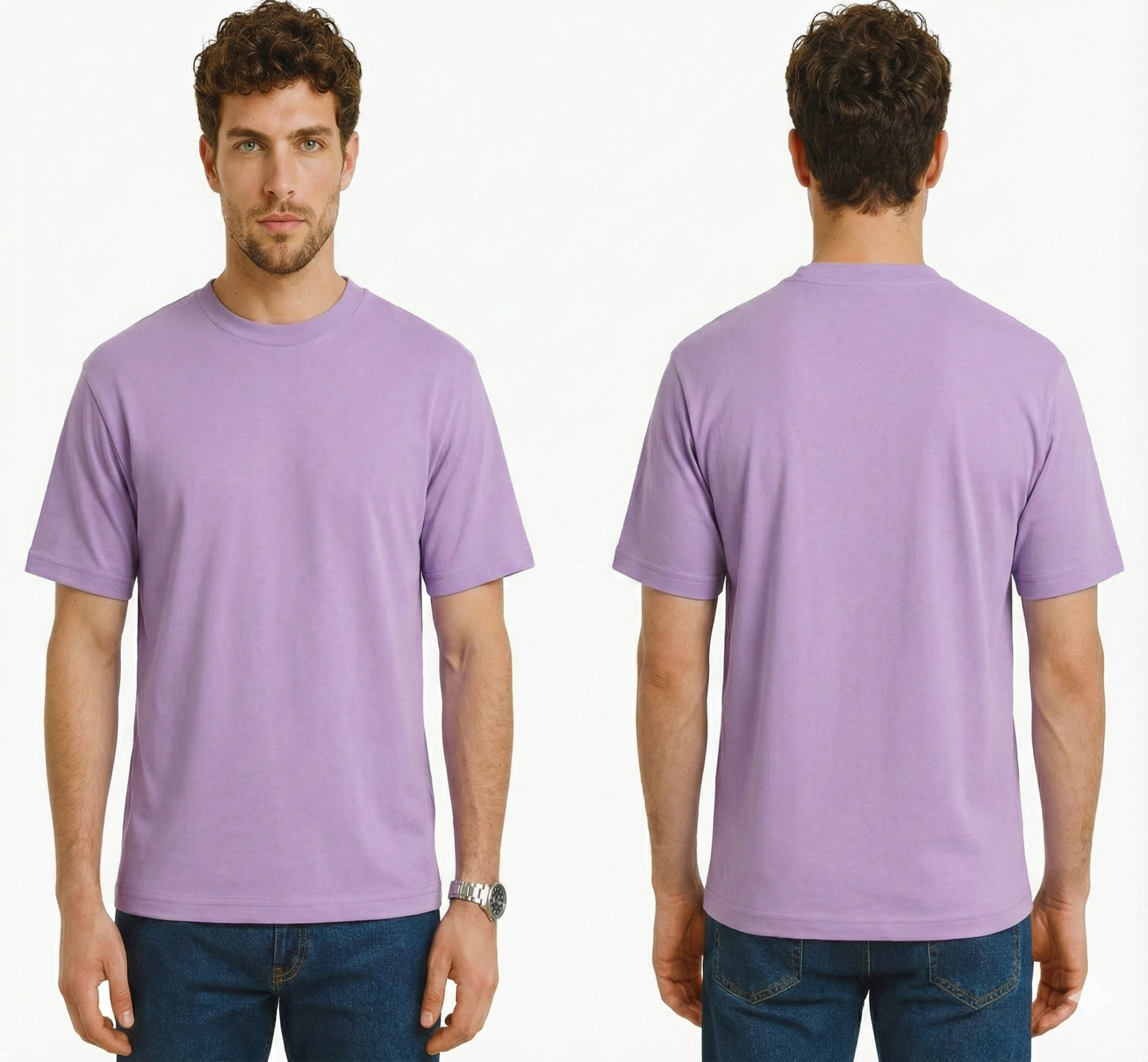 Oversized tshirt front and back